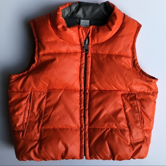 gap orange vest